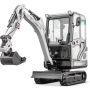 Minibagger „Bobmaster Premium“ – Diesel, 1900 kg mit Knickarm + Joystick Steuerung