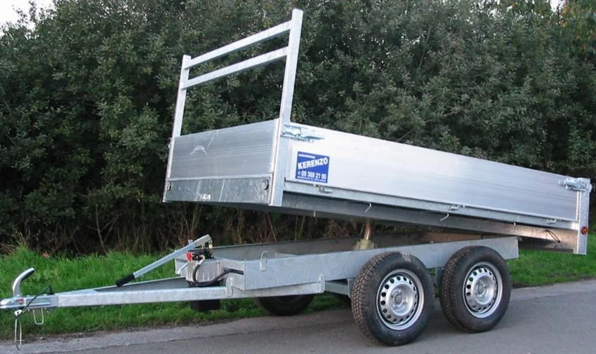 Anhänger Kipper Kerenzo 312 x 150 Cm , 750 Kg mit Bremse – AR00990 – Bild 3