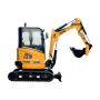 Minibagger KT27SD PRO – 2.7 Tonnen Doppelgeschwindigkeit Profi Maschine