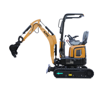 Minibagger KT12SD-GZ Zero Turn – 1.2 Tonnen | Doppelgeschwindigkeit | Kompakt